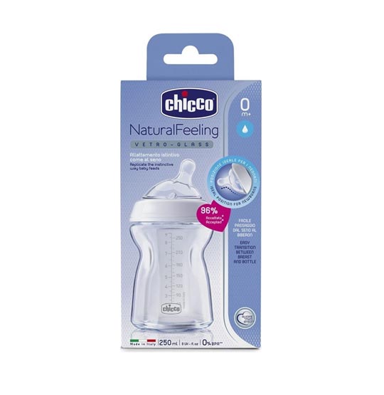 Chicco Natural Feeling Biberon 250 ml 0 Ay+